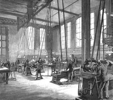 'The Walker Engineering Laboratories at Liverpool; The Main Laboratory (Looking North-east) 1890. Creator: Unknown