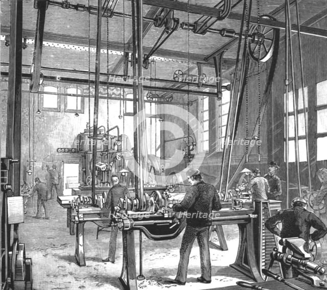 ''The Walker Engineering Laboratories at Liverpool; The Main Laboratory (Looking Northwest), Showing Creator: Unknown.