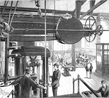 'The Walker Engineering Laboratories at Liverpool; The Main Laboratory, with 100-ton Testing Machin Creator: Unknown