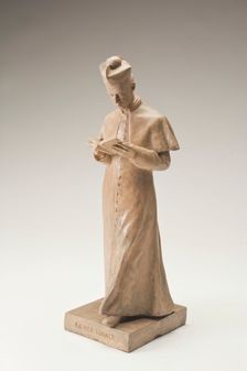 The Walking Priest (Father Turner), 1903. Creator: Samuel Murray