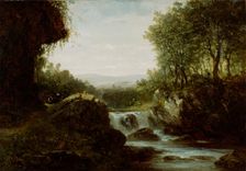 The Walking Tour, between 1847 and 1851. Creator: John Frederick Kensett