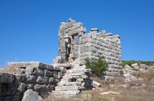The walls of Messene, Greece. Creator: Samuel Magal