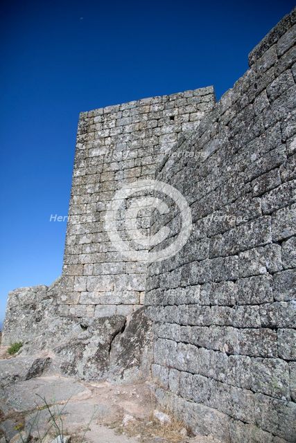 The walls of Monsanto Castle, Monsanto, Portugal, 2009. Creator: Samuel Magal.