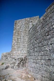 The walls of Monsanto Castle, Monsanto, Portugal, 2009. Creator: Samuel Magal