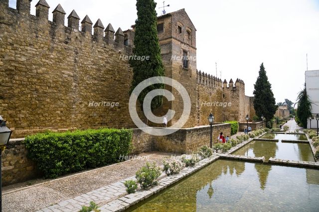 The walls of Cordoba, Spain, 2007. Creator: Samuel Magal.