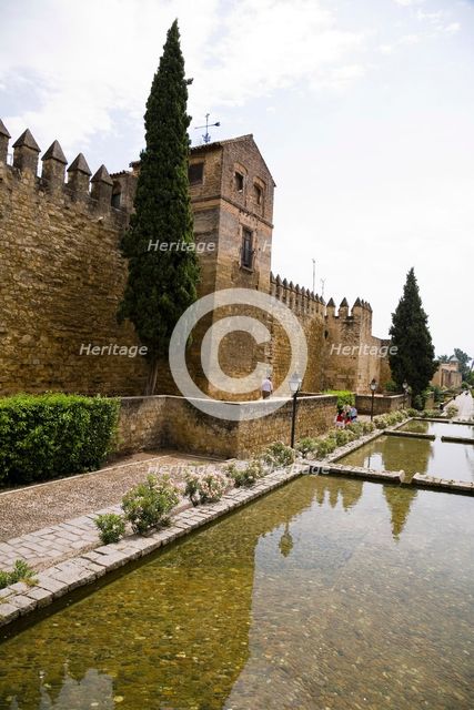 The walls of Cordoba, Spain, 2007. Creator: Samuel Magal.