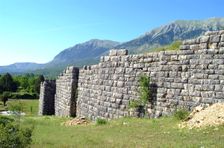 The walls of Dodona, Greece. Creator: Samuel Magal