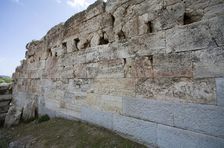 The walls of Eleusis, Greece. Artist: Samuel Magal