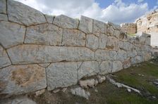 The walls of Eleusis, Greece. Artist: Samuel Magal