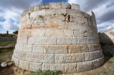 The walls of Eleusis, Greece. Creator: Samuel Magal