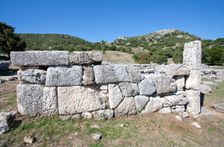 The walls of Kassope, Greece. Creator: Samuel Magal