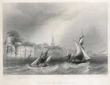 The walls of Southampton, Hampshire, 1841. Artist: JC Armytage