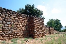 The walls of Tel Dan, Israel. Creator: Samuel Magal