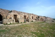 The walls at Bulla Regia, Tunisia. Creator: Samuel Magal