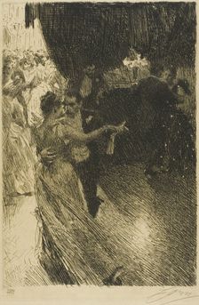 The Waltz, 1891. Creator: Anders Leonard Zorn