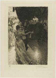 The Waltz, 1891. Creator: Anders Leonard Zorn