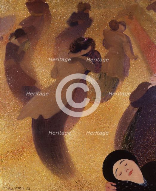 The Waltz (La Valse). Artist: Vallotton, Felix Edouard (1865-1925)