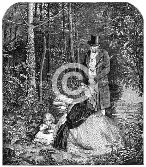 "The Wanderer", by J. Clark, 1862. Creator: Unknown.