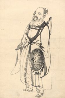 The Wandering Hermit. Creator: Kono Bairei (Japanese, 1844-1895)