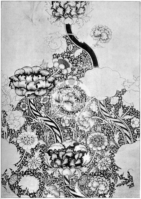 The 'Wandle' pattern printed on cotton, 1884 (1934).Artist: William Morris