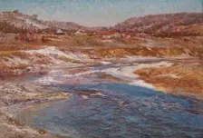 The Wane of Winter, 1901. Creator: John Ottis Adams