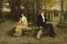The Waning Honeymoon, 1878. Creator: George Henry Boughton