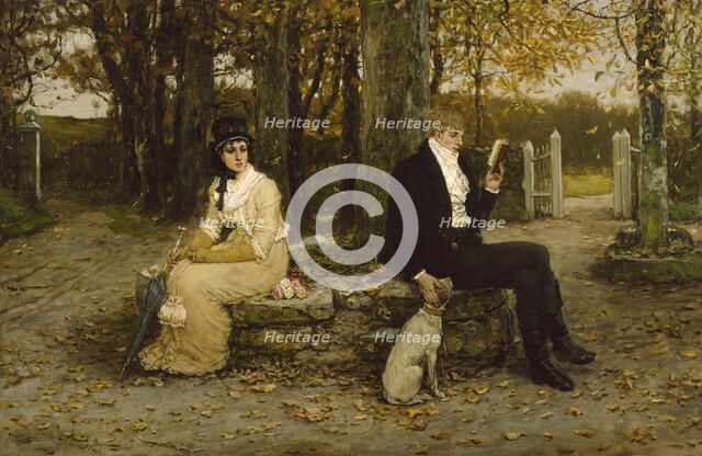 The Waning Honeymoon, 1878. Creator: George Henry Boughton.