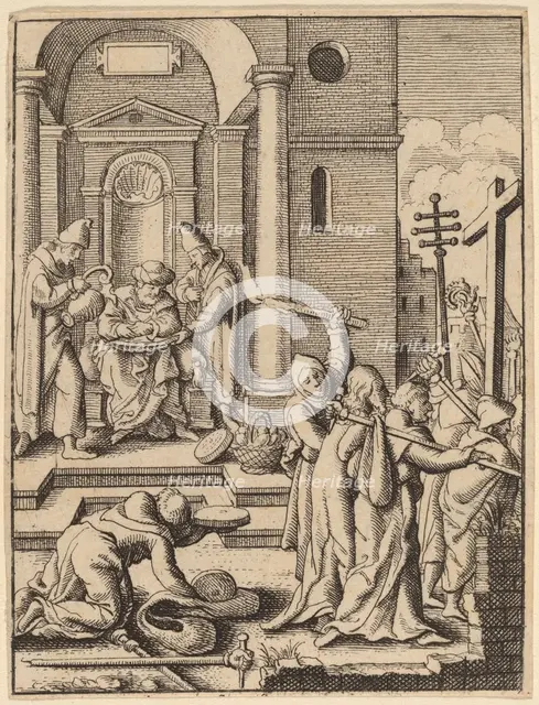 The Washing of Hands. Creator: Wenceslaus Hollar.