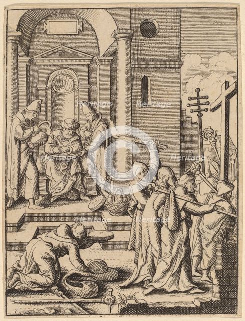 The Washing of Hands. Creator: Wenceslaus Hollar.