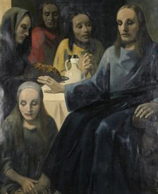 The washing of the feet, 1935-1943. Creator: Han van Meegeren