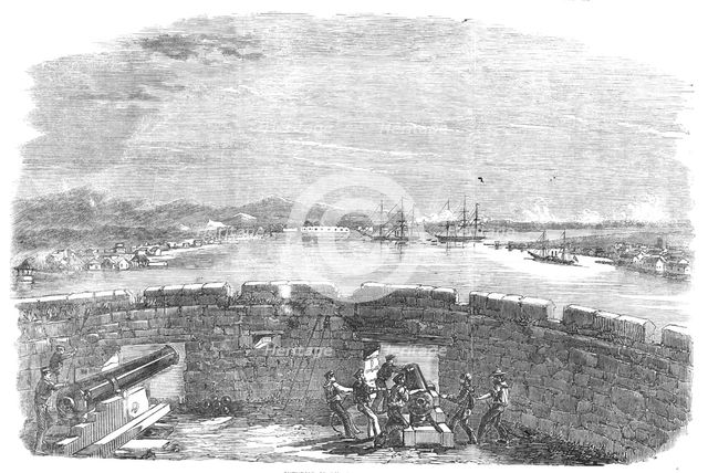 The War with China - Interior of the Dutch Folly Fort, 1857. Creator: Unknown.