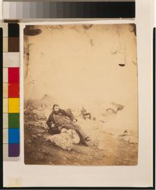 The War Artist William Simpson in Sevastopol, 1855