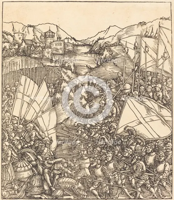 The War at Hainault. Creator: Hans Springinklee.