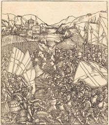 The War at Hainault. Creator: Hans Springinklee