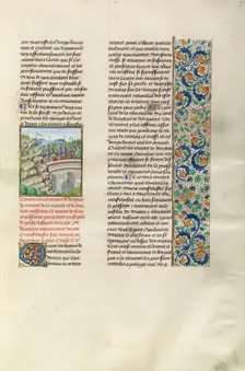 The War between England and Scotland, c1385; Chroniques (Book Three), about 1480-1483. Creator: Unknown