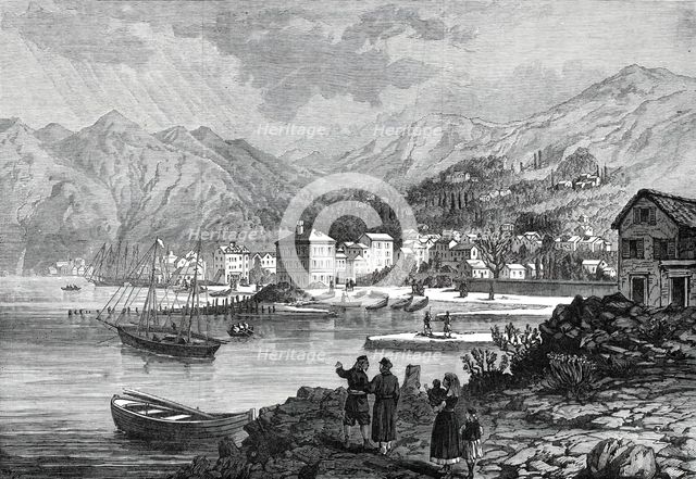 The War in the Herzegovina: Risano, Dalmatia, 1876. Creator: Unknown.