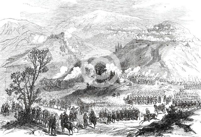 The War in the Herzegovina: the Battle of January 26...1876. Creator: Unknown.