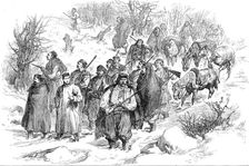 The War in the Herzegovina: the Correspondents of the "Rousski Mir" and the..., 1876. Creator: Unknown