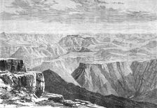 The War in Abyssinia: Magdala, from the Dalanta Plain, 1868. Creator: Unknown