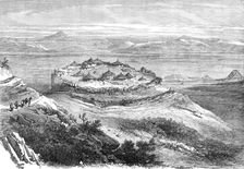 The War in Abyssinia: village on the pass between Ashangi and Lat, 1868. Creator: Unknown