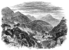 The War in Bhootan: view of Buxa Dooars, 1865. Creator: Unknown