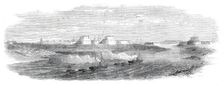 The War in China - the forts at the mouth of the Pehtang River, 1860. Creator: Unknown