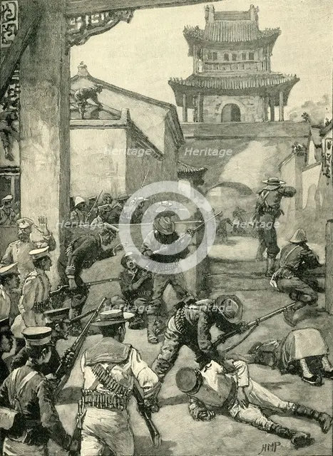 'The War In China: The Fighting at Tientsin', July 1900, (c1900).  Creator: H.M.P..