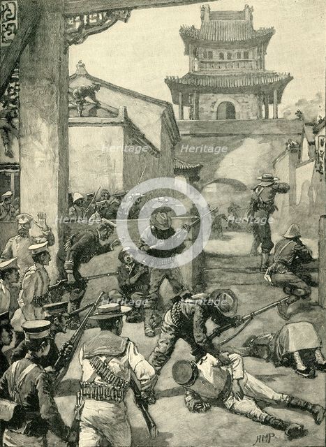 'The War In China: The Fighting at Tientsin', July 1900, (c1900).  Creator: H.M.P..