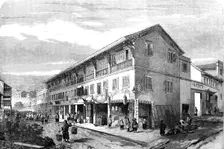 The War in China - Victoria Hong-Kong: Queen's-Road West, 1857. Creator: Unknown