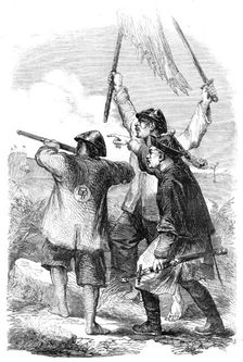 The War in China - Chinese Mandarin and Soldiers, 1857. Creator: Unknown