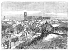 The War in Denmark: Kolding, Jutland, the head-quarters of the Allied armies..., 1864. Creator: Unknown