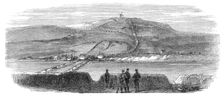 The War in Denmark: rear view of the Düppel position, from the Church Battery, Sonderburg, 1864. Creator: Unknown
