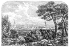 The War in Denmark: view of Aalborg, in Jutland, now occupied by the Prussian army, 1864. Creator: Unknown