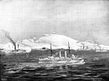 The War in Eastern Asia: attack on Wei-Hai-Wei, 1895. Creator: George Meisenbach